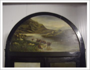 Unusual 19th Century Painted Cabinet 
