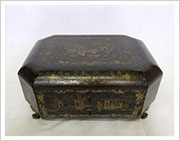 Japanned Sewing Box